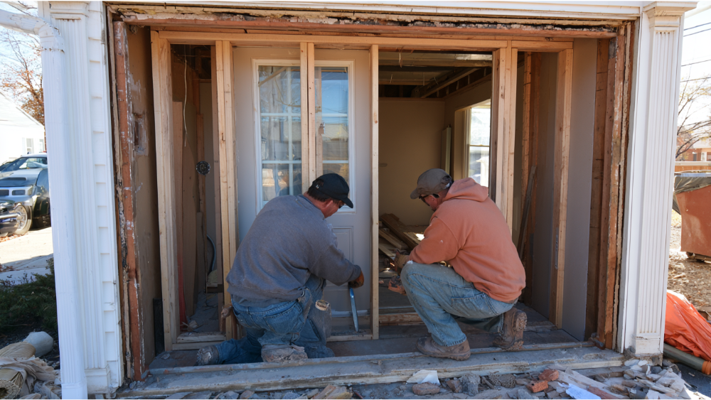 Performing Security Verification Before Door Replacement