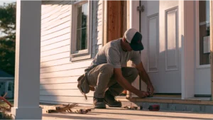 What Framing Adjustments Are Sometimes Needed During Door Replacement?