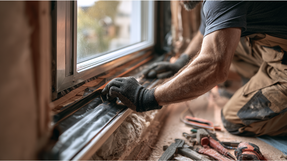Installing Weatherstripping Around a Window