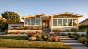 Beautiful Northern California home with newly installed white vinyl replacement windows