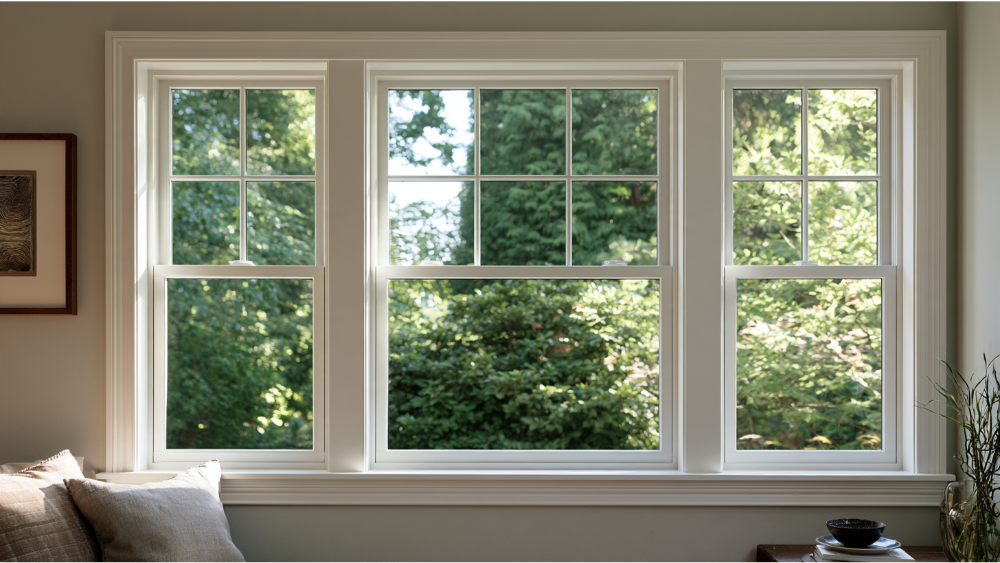 How do window parts differ by window type?