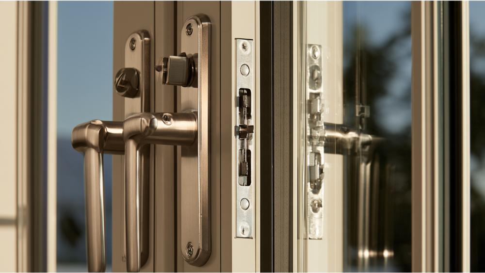 Window hardware: sash locks, balances, and operators